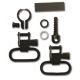 USED GrovTec US .430-.445in 2 Piece Barrel Band Swivel Set, Black, GTSW42, EDEMO1, Condition Fair, Other