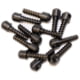 GrovTec US 12 Pack 0.75in Wood Screw, Black, GTHM51
