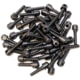 GrovTec US 48 Pack- 3/4in Wood Screw, Black, GTHM52