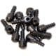 GrovTec US 12 Pack 0.5in Wood Screw, Black, GTHM60