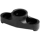 GrovTec US Flanged Push Button Base, Non Rotating, M-LOK, Black, GTSW193