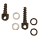 GrovTec US 0.5in Wood Screw and 0.75in Wood Screw w/Spacer, Black, GTHM50