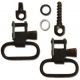 GrovTec US Shotgun Locking Swivel Set, Mossberg 500, Black, GTSW31