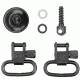 GrovTec US Shotgun Locking Swivel Set, For Mossberg 590/ 835, 12 Gauge, Black, GTSW38