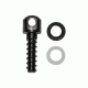 GrovTec US One 3/4in Wood Screw w/ Spacer, Black, GTHM48