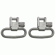 GrovTec US Locking Swivel Set, 1.25in, Nickel, GTSW04