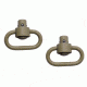 GrovTec US Heavy Duty Push Button Swivels, Desert Sand, GTSW252