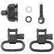 GrovTec US Shotgun Locking Swivel Set, Remington 11-87 20ga., Black, GTSW89