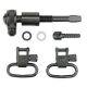 GrovTec US Remington Rifle Locking Swivel Set, Remington 742 BDL, Black, GTSW15
