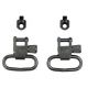 GrovTec US Remington Nylon .22 Rifle Locking Swivel Set, Black, GTSW21