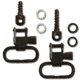 GrovTec US Wood Screw Forend Locking Swivel Set, 1in, Black, GTSW23