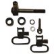 GrovTec US Remington Rifle Locking Swivel Set, Remington 760/7600, Black, GTSW18