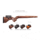 GRS Rifle Stocks Hunter Light Rifle Stocks, Remington 700 BDL, Short Action, Brown, GRS105162