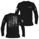 Grunt Style 1776 Long Sleeve Tee Shirt - Mens, Black, 4XL, GS3164-4XL
