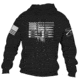 Grunt Style Ammo Flag 2.0 Hoodie - Mens, Black, Large, GS3595-L