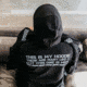 Grunt Style This Is My Hoodie - Mens, Black, 3XL, GS4026-3XL