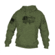 Grunt Style Vintage American Hoodie - Mens, Military Green, 3XL, GS3592-3XL