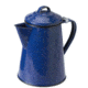 GSI Blue Enamel Coffee Pot, 6 Cup, Blue, Enameled Steel, 2 Year MFG Warranty, GSI-15150
