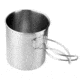 GSI Glacier Stainless Bottle Cup, Large, Silver, Large, Stainless Steel, 2 Year MFG Warranty, GSI-68215
