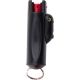 Guard Dog Security AccuFire Keychain Pepper Spray, w/Laser, Black PS-GDAF-BK