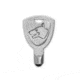 Guard Dog Security NoTouch Mini Stylus Key Handtool, Silver, Mini, KC-GDNTM-SL