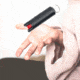 Guard Dog Security Practice Pepper, 1/2 oz Hard Case Keychain Pepper Spray w/ Foldable Target, Black, One Size, PS-GDQAPP-BK