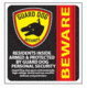 Guard Dog Security Window/Door Sticker SG-GDWSTICKER