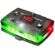 Guardian Angel Elite Series Wearable Safety Light, Black Casing, Red Front, Green Rear, White Top Light, White Work Light, ELT-R/G-2