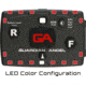 Guardian Angel Elite Series Wearable Safety Light, Black Casing, Red Front, Red Rear, White Top Light, White Work Light, ELT-R/R