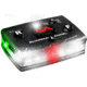 Guardian Angel Elite Series Wearable Safety Light, Black Casing, White Front, Green Rear, White Top Light, Red Work Light, ELT-W/G