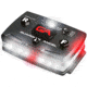 Guardian Angel Elite Series Wearable Safety Light, Black Casing, White Front, Red Rear, White Top Light, Red Work Light, ELT-W/R
