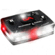Guardian Angel Elite Series Wearable Safety Light, Black Casing, White Front, Red Rear, White Top Light, Red Work Light, ELT-W/R
