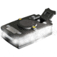 Guardian Angel Elite Series Wearable Safety Light, Black Casing, White Front, White Rear, White Top L, ELT-W/W-2