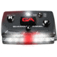 Guardian Angel Elite Series Wearable Safety Light, Black Casing, White Front, White/Red Split Rear, W, ELT-W/WR