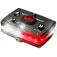 Guardian Angel Elite Series Wearable Safety Light, Black Casing, White Front, White/Red Split Rear, W, ELT-W/WR