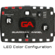 Guardian Angel Elite Series Wearable Safety Light, Black Casing, White Front, White/Red Split Rear, W, ELT-W/WR