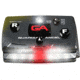 Guardian Angel Elite Series Wearable Safety Light, Black Casing, White Front, White/Yellow Split Rear, ELT-W/WY