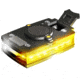 Guardian Angel Elite Series Wearable Safety Light, Black Casing, White Front, Yellow Rear, White Top Light, Red Work Light , ELT-W/Y