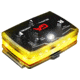 Guardian Angel Elite Series Wearable Safety Light, Black Casing, Yellow Front, Yellow Rear, White Top Light, White Work Light, ELT-Y/Y