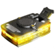 Guardian Angel Elite Series Wearable Safety Light, Black Casing, Yellow Front, Yellow Rear, White Top Light, White Work Light, ELT-Y/Y