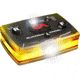 Guardian Angel Elite Series Wearable Safety Light, Black Casing, Yellow Front, Yellow Rear, White Top Light, White Work Light, ELT-Y/Y