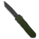 Guardian Tactical Guardian Tactical RECON-035 G2 T/E OTF Knife OD Green 3.3" Dark SW Serr, OD Green, CPM MagnaCut, adult, BHQ-209446