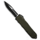 Guardian Tactical Guardian Tactical RECON-040 OTF Auto Knife OD Green Aluminum 4" Two-Tone Serr, OD Green, Elmax, adult, BHQ-206122