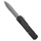 Guardian Tactical Guardian Tactical Scout D/E OTF Knife Black Al + CF 3.5" SW Serr Elmax, Black, Elmax, adult, BHQ-215928