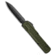 Guardian Tactical Guardian Tactical Scout D/E OTF Knife OD Green Aluminum 3.5" Black Elmax, OD Green, Elmax, adult, BHQ-215905