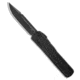 Guardian Tactical Guardian Tactical Scout S/E OTF Automatic Knife Black Aluminum 3.5" Dark SW, Black, Elmax, adult, BHQ-194593