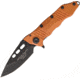 Guardian Tactical Helix Nano Tactical Orange Folding Knife,3.25in,CPM-154 Steel,Standard Edge,Black,Orange,Aluminum Handle GT63111O