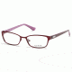 Guess GU2515 Eyeglass Frames - Matte Bordeaux Frame Color, Clear Lens Color