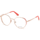 Guess GU2700 Bifocal Prescription Eyeglasses - Shiny Rose Gold Frame, Shiny Rose Gold Lenses, 52 mm Lens Diameter GU270052028