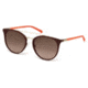 Guess GU3021 Sunglasses - Matte Dark Brown Frame Color
